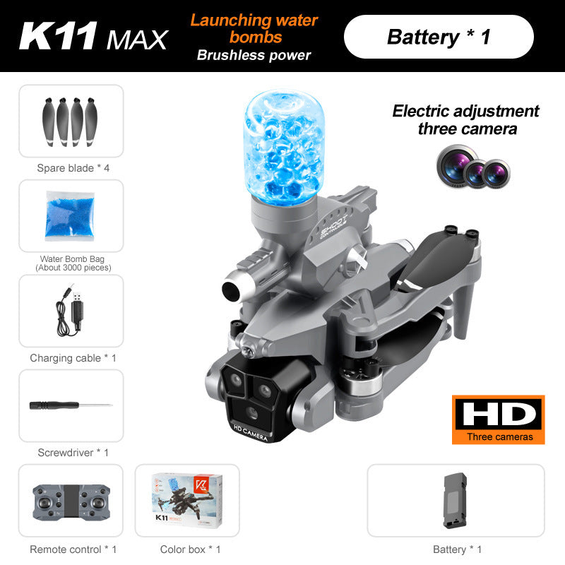 Optical Flow Three Camera Four-axis UAV