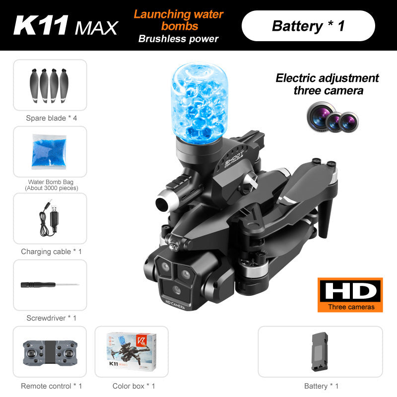 Optical Flow Three Camera Four-axis UAV
