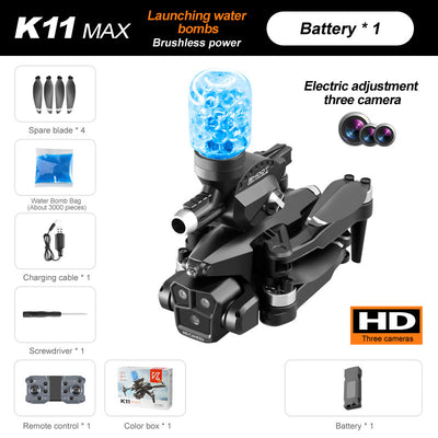 Optical Flow Three Camera Four-axis UAV