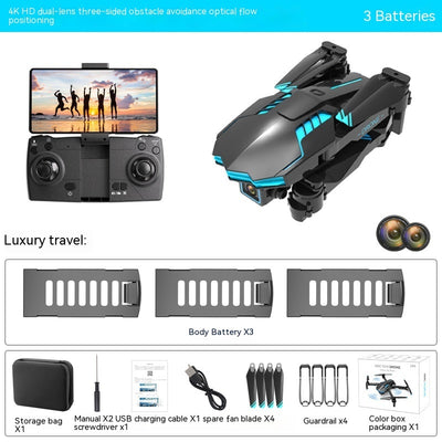 4k Dual Camera Obstacle Avoidance And Remote Control Aircraft Toy