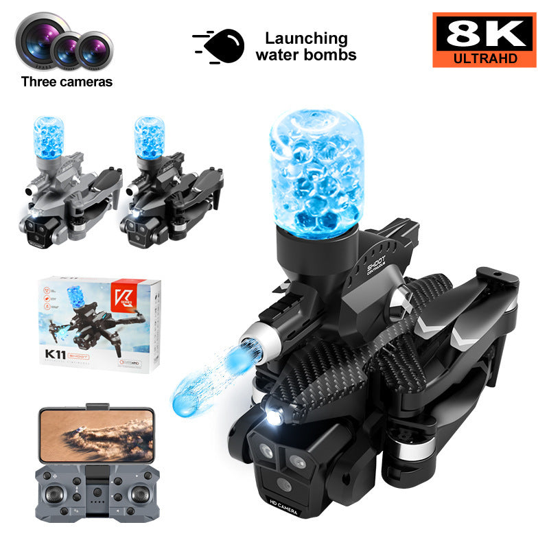 Optical Flow Three Camera Four-axis UAV