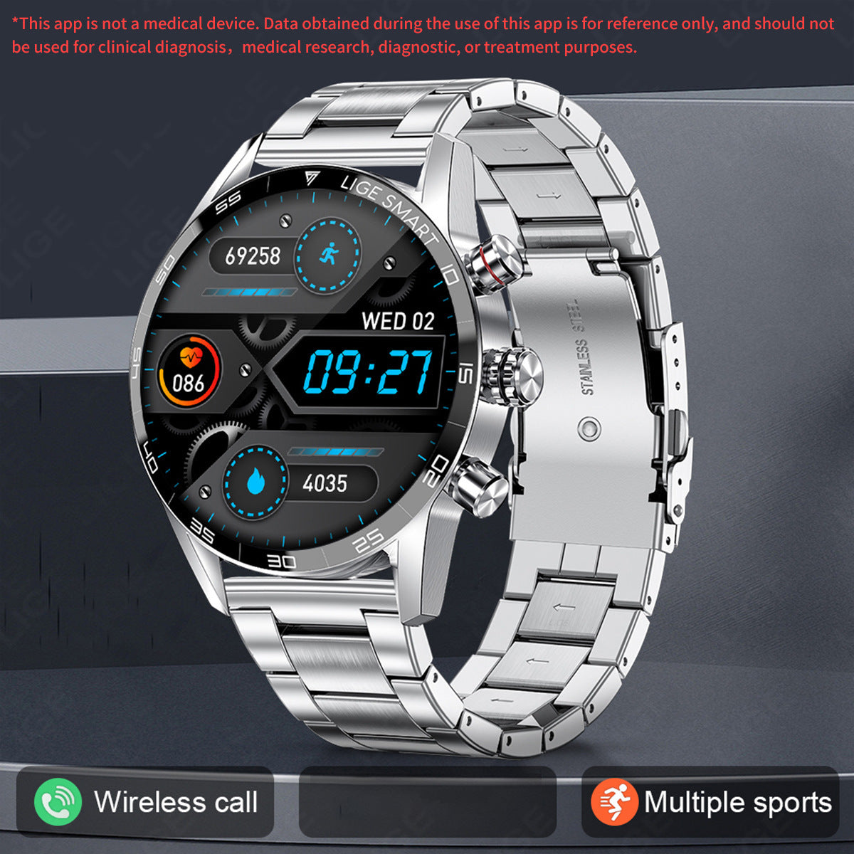 Bluetooth Multifunctional Men Business Watch