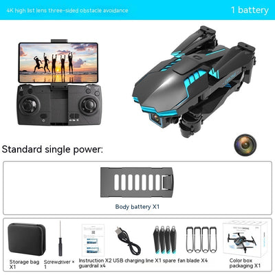 4k Dual Camera Obstacle Avoidance And Remote Control Aircraft Toy
