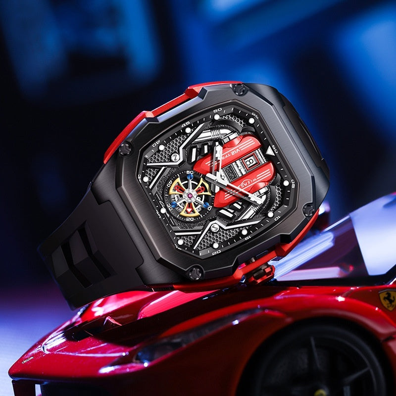 Hollow Waterproof Luminous Quartz Watch
