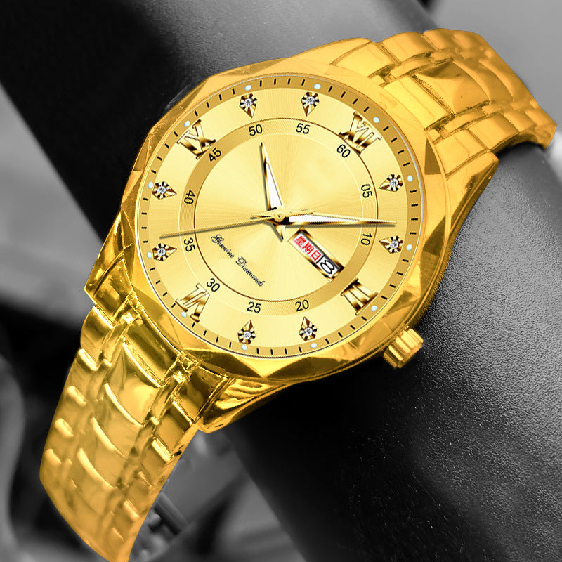 Men's Rope Luminous Waterproof Watch