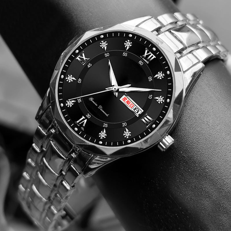 Men's Rope Luminous Waterproof Watch