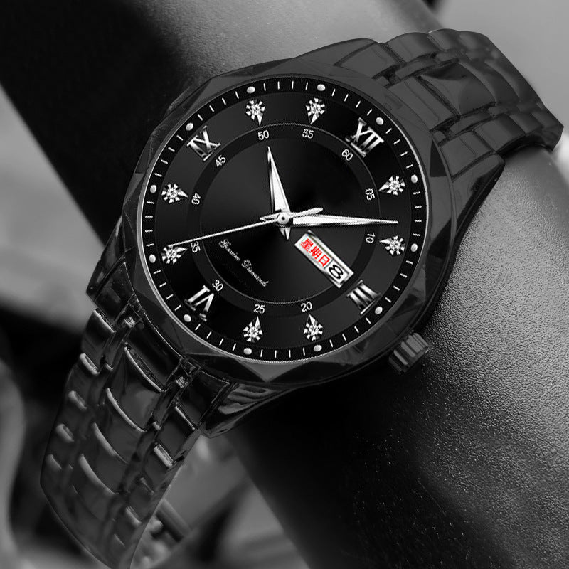 Men's Rope Luminous Waterproof Watch