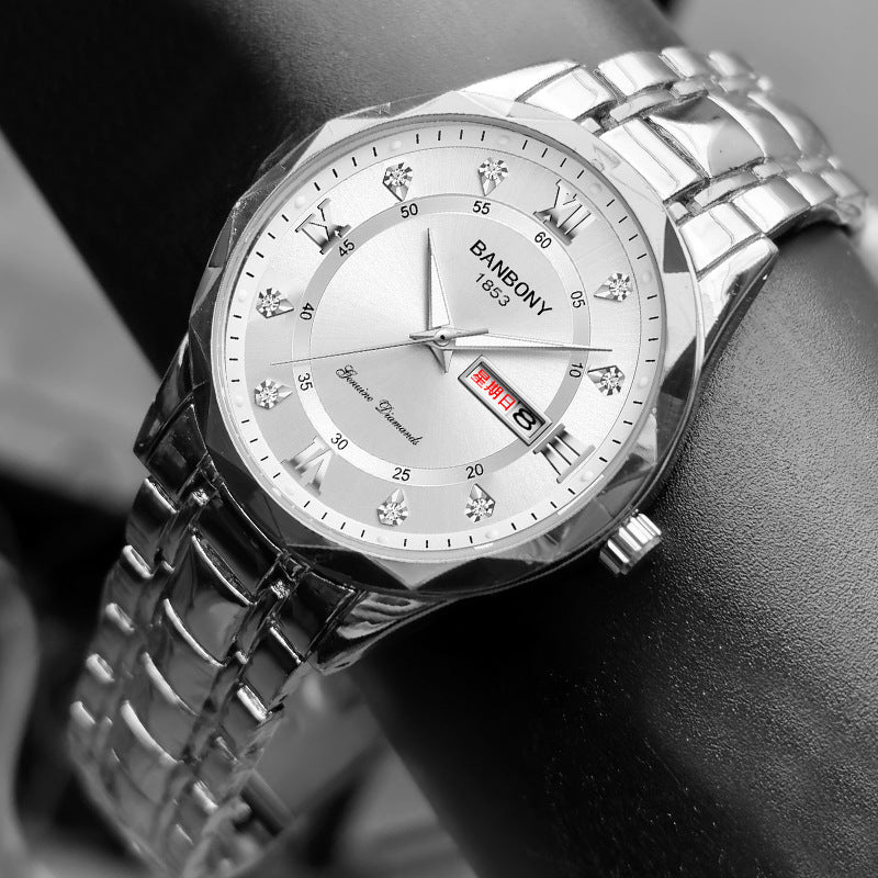 Men's Rope Luminous Waterproof Watch
