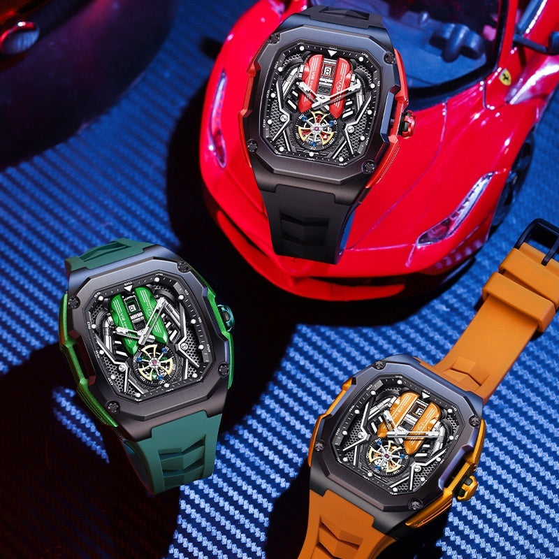 Hollow Waterproof Luminous Quartz Watch